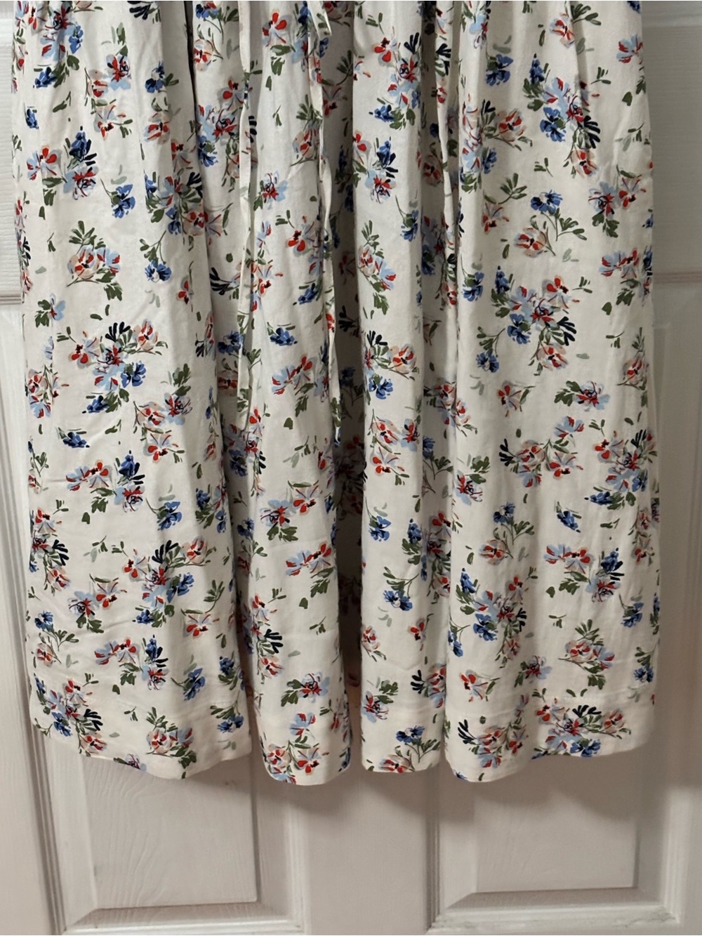 Free Assembly Floral Spaghetti-Strap Midi Dress in White - Picture 6 of 11